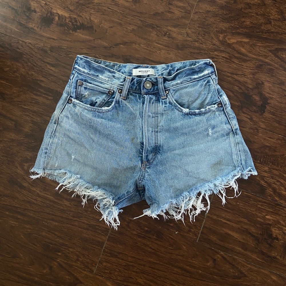 MOUSSY VINTAGE denim shorts sz 24